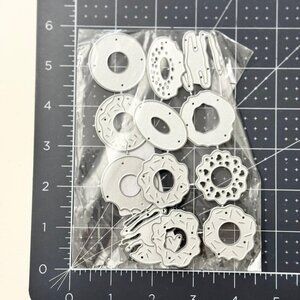 Donuts Metal Mold Cutting Dies Scrapbook Paper Card Craft Embossing Stencil Mold